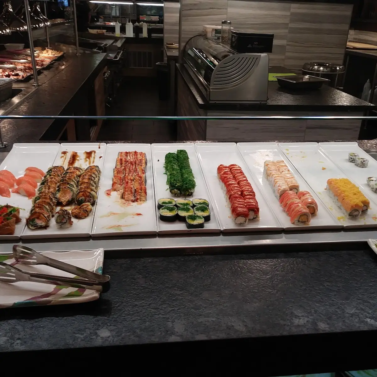 Sushi and Sashimi Section