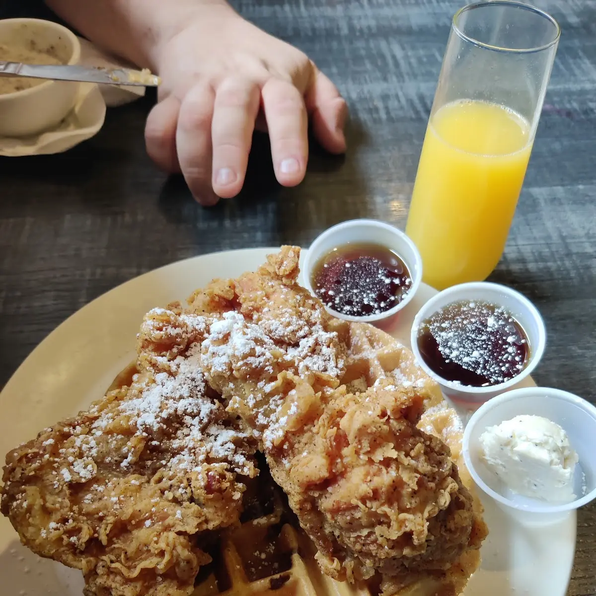 Chicken & Waffle Breakfast