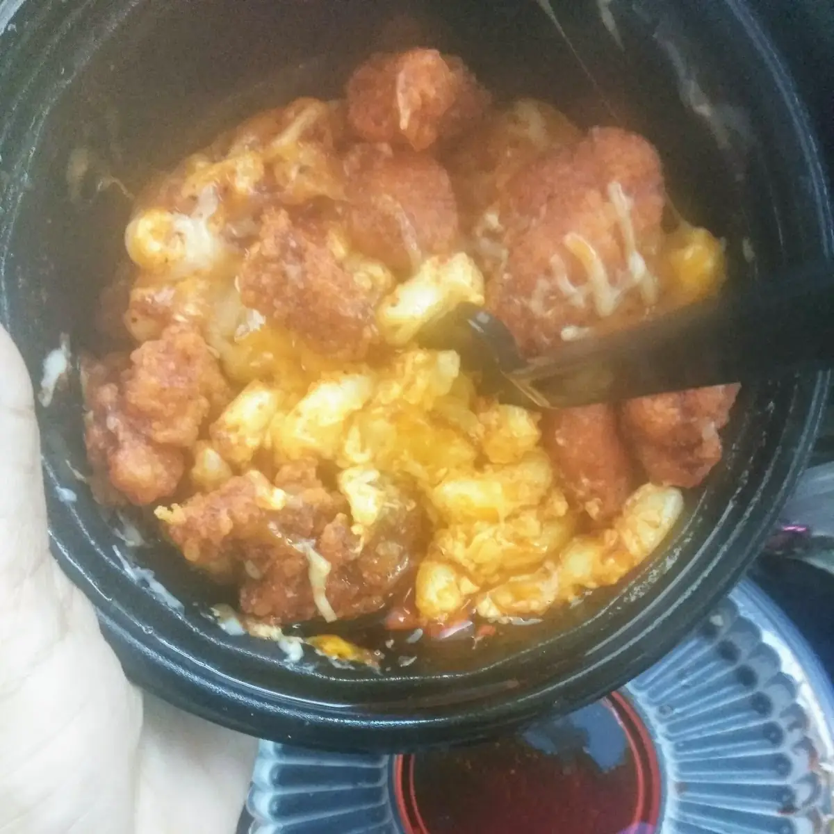 Spicy Mac and Cheese Chicken Bowl