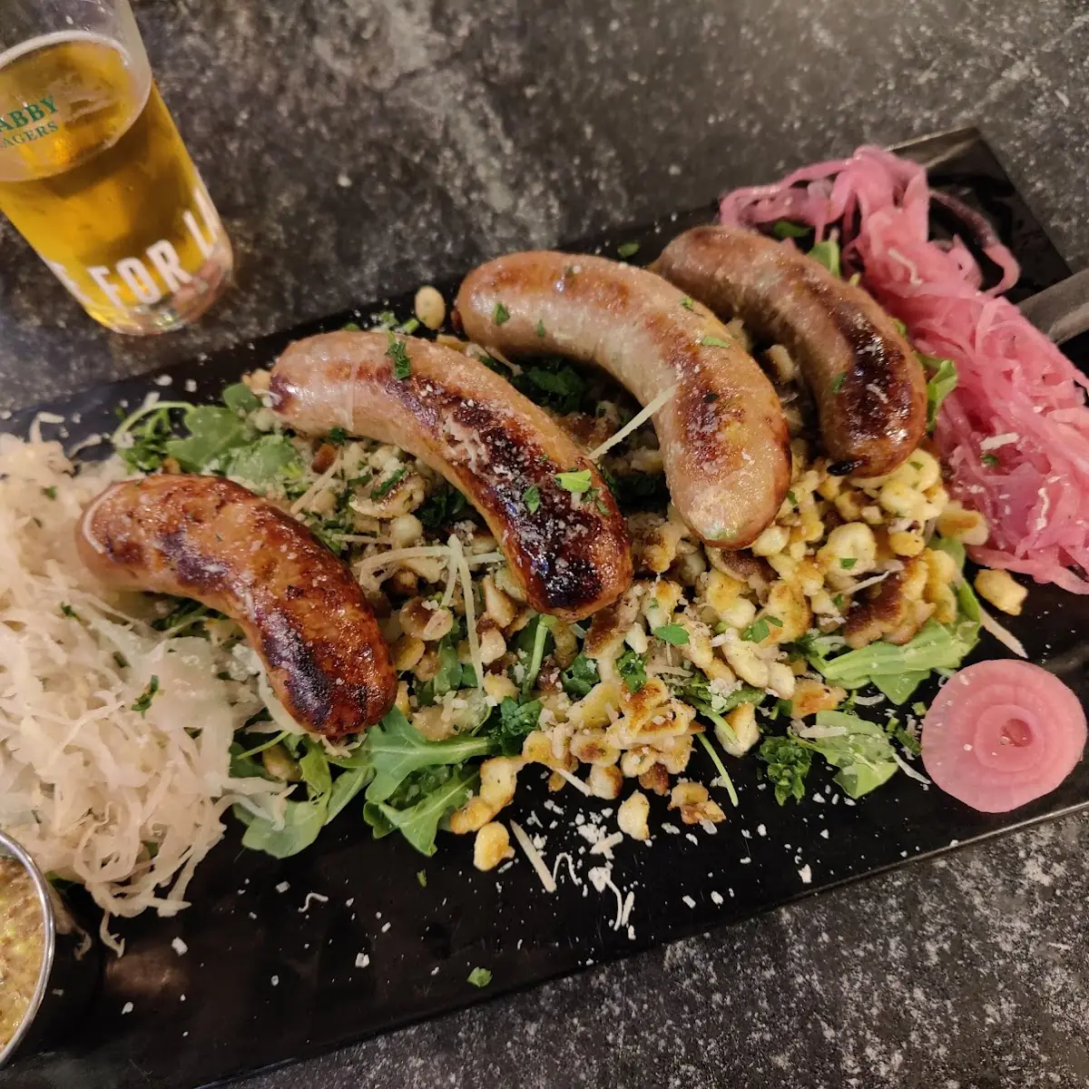 Bratwurst Plate