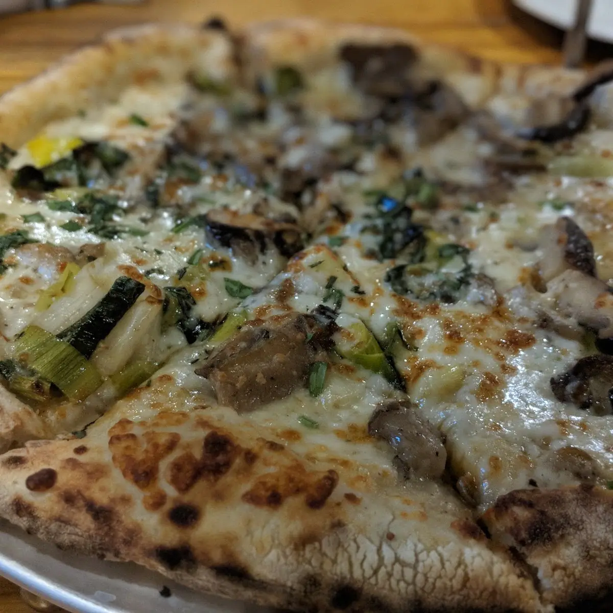 Wild Mushroom Pizza
