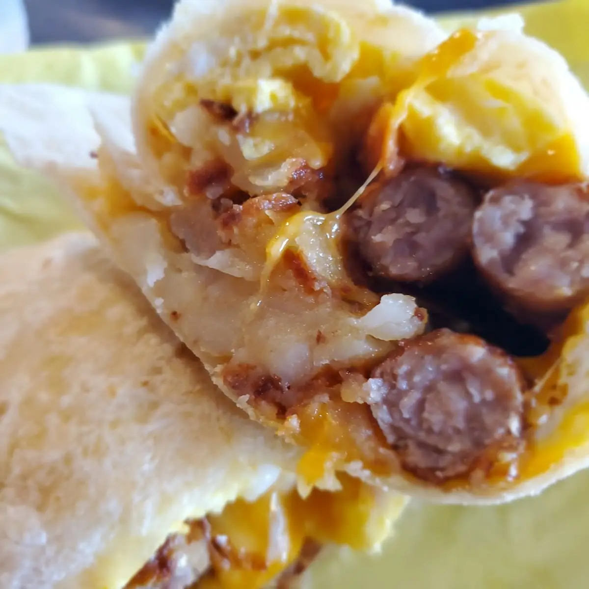 Sausage Breakfast Burrito
