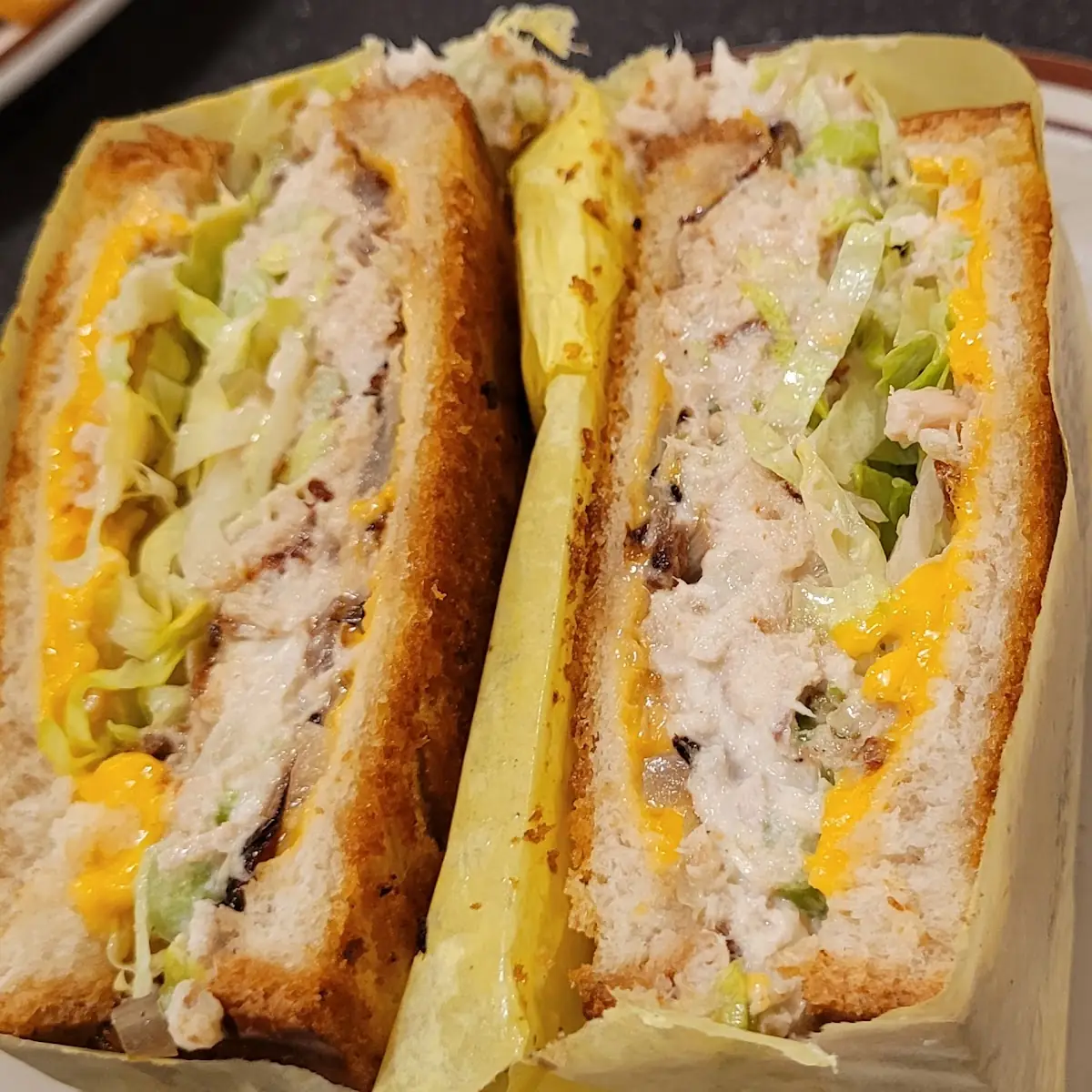 Tuna Melt Sandwich