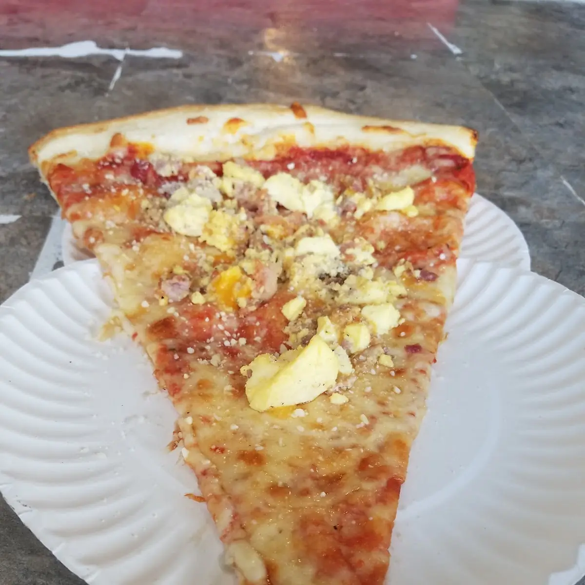 Bacon Egg and Cheese Pizza