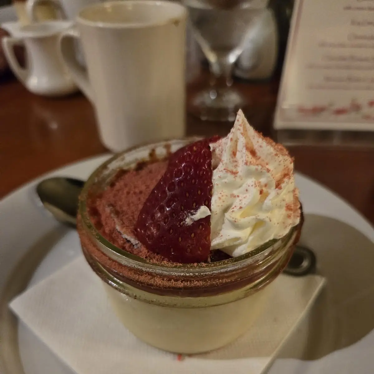 Strawberry Shortcake Creme Brulee