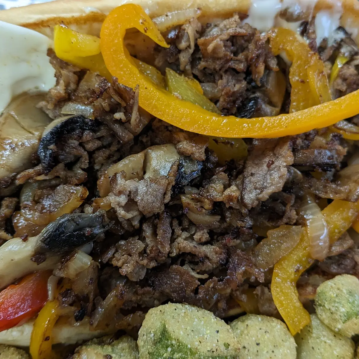 Philly Cheese Steak on Hoagie