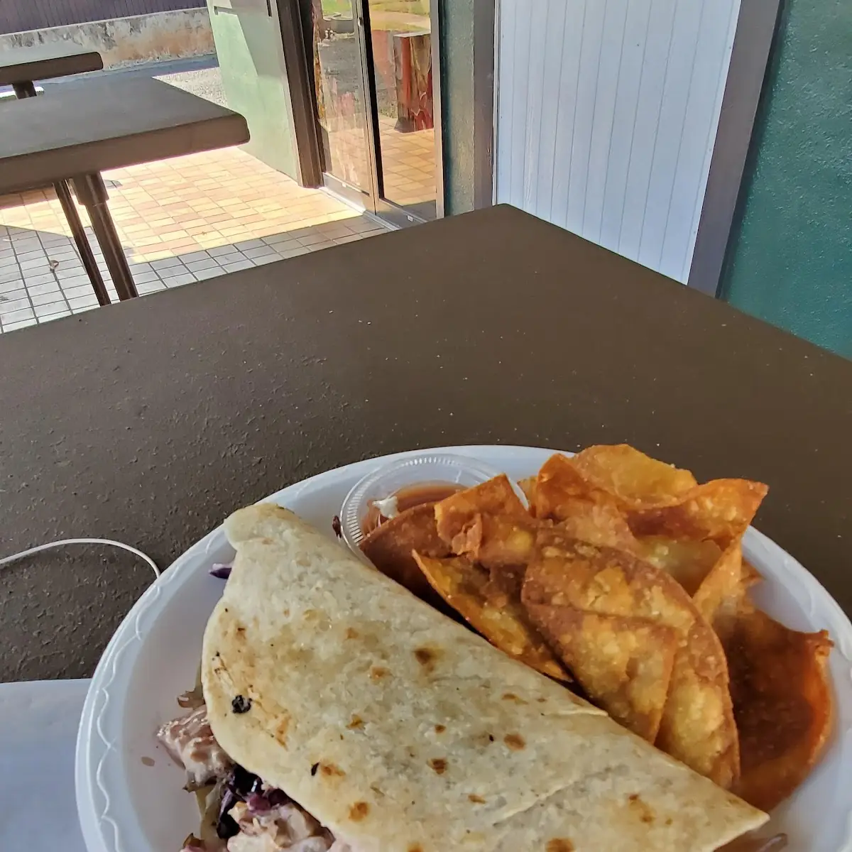 Seared Ahi Taco