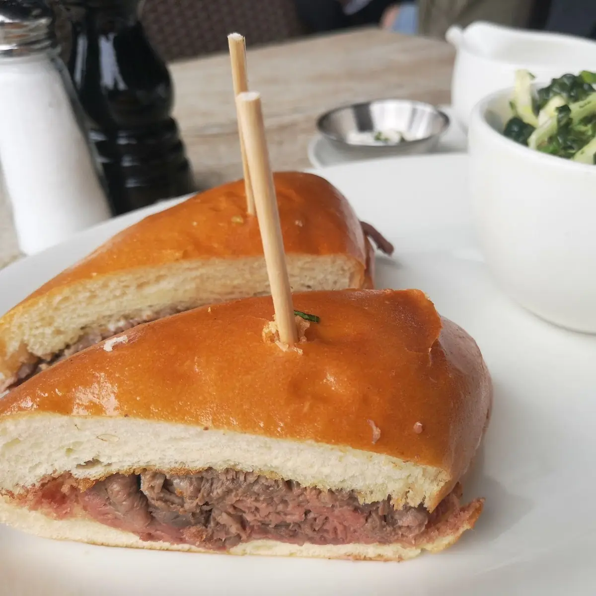 Prime Rib Dip Sandwich
