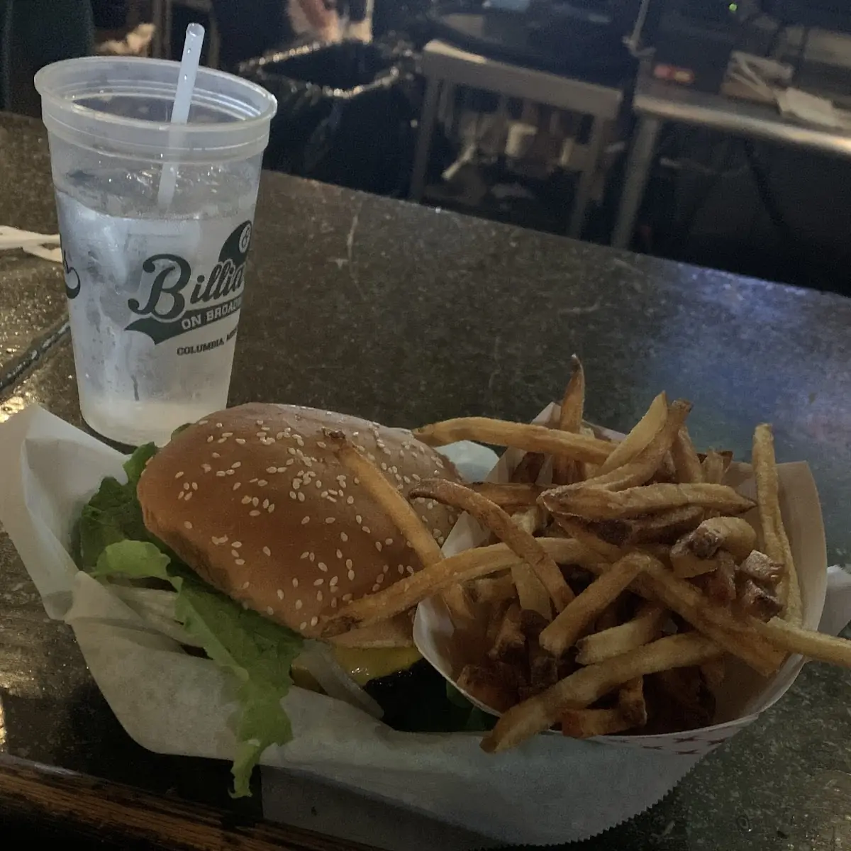 Home Fries Cheese Burger