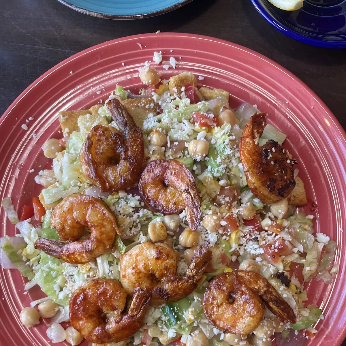 Bowl Grilled Shrimp
