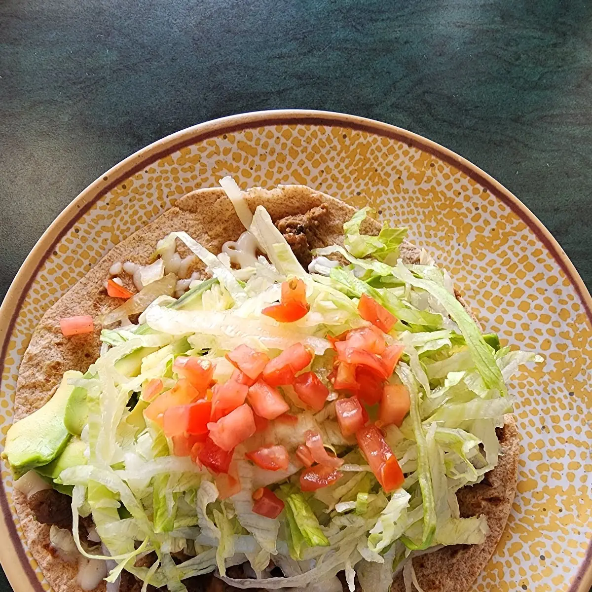 Super Taco on Wheat Tortilla