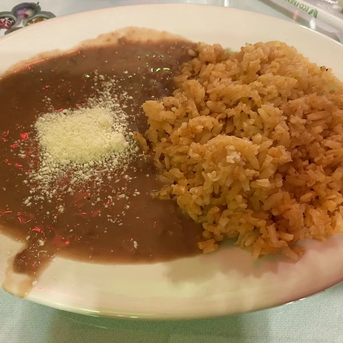 Mexican Rice and Refried Beans