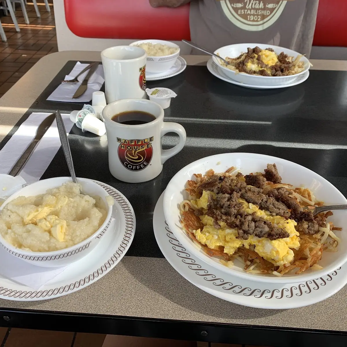 Sausage Egg & Cheese Grits Bowl