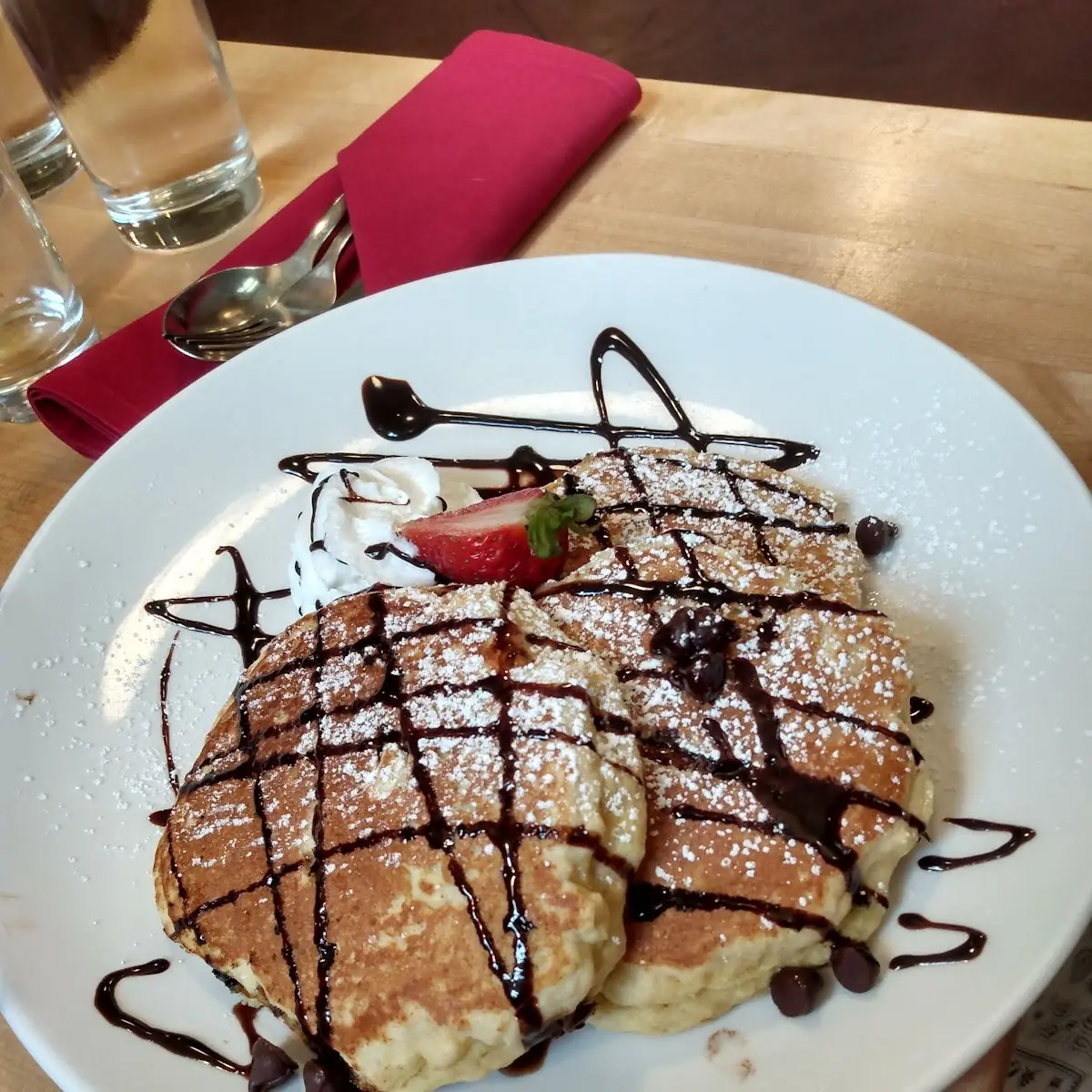 Chocolate Chip Pancakes