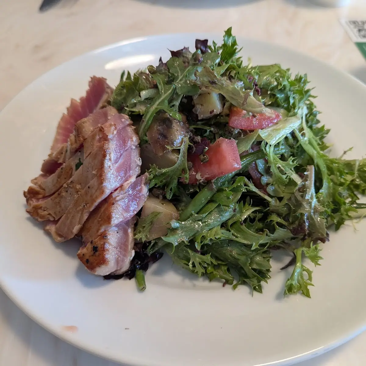 Wild Ahi Tuna Salad