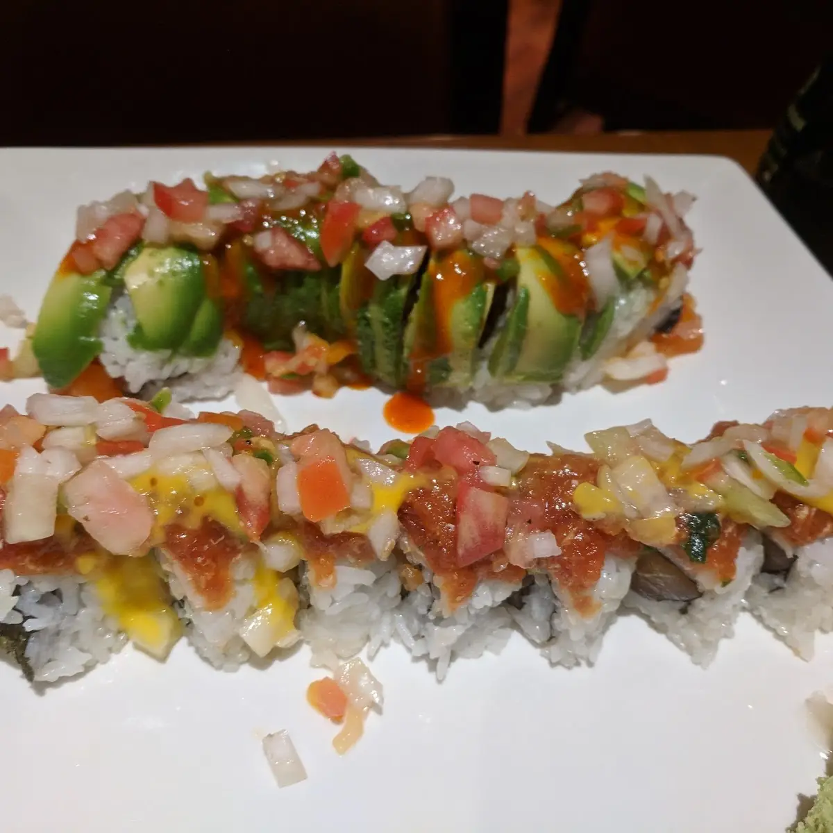 Avocado Salmon California Roll