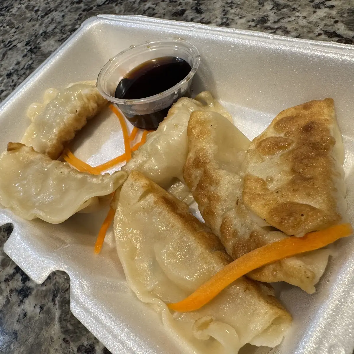 Pan Fried Pot Sticker 6