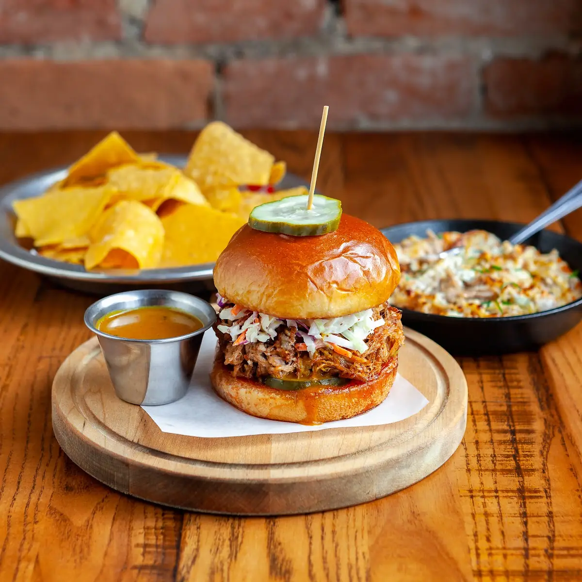 Pulled Pork House Slaw and Pickles