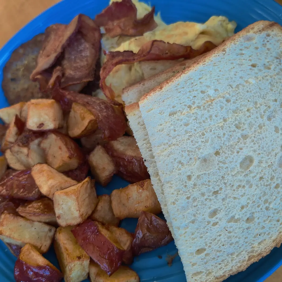 Scrambled Eggs and Home Fries