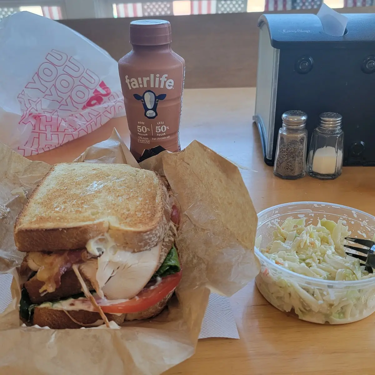 Turkey Bacon Club Sandwich