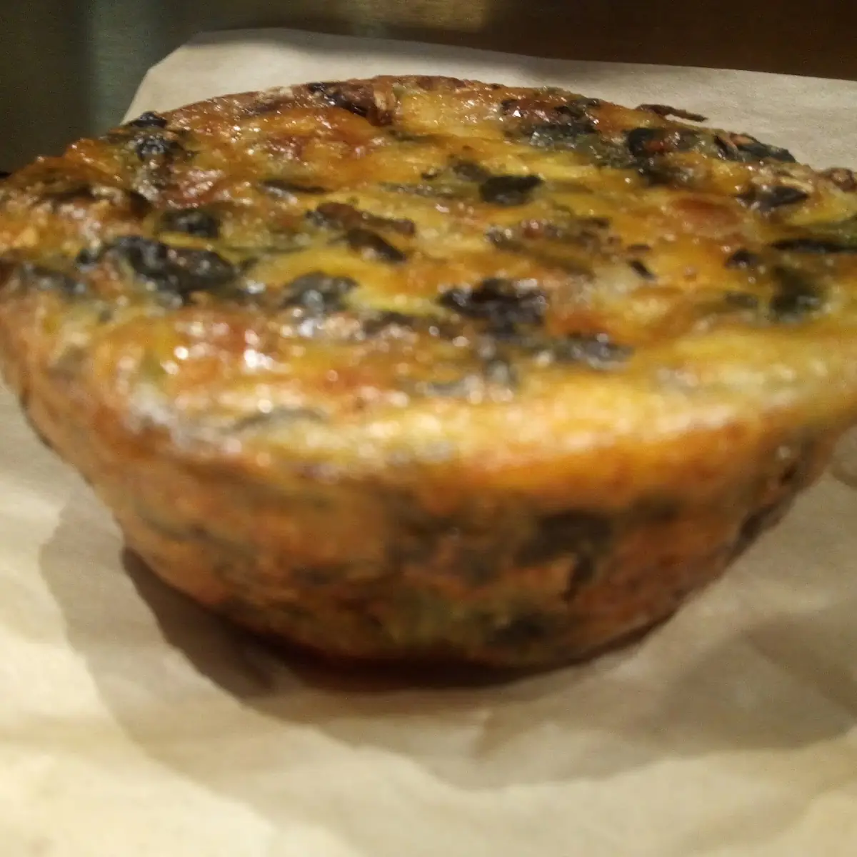 Gluten Free Spinach Quiche