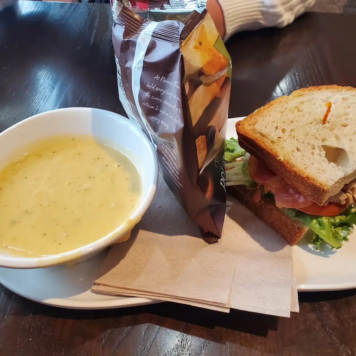 Turkey Bacon Club Sandwich