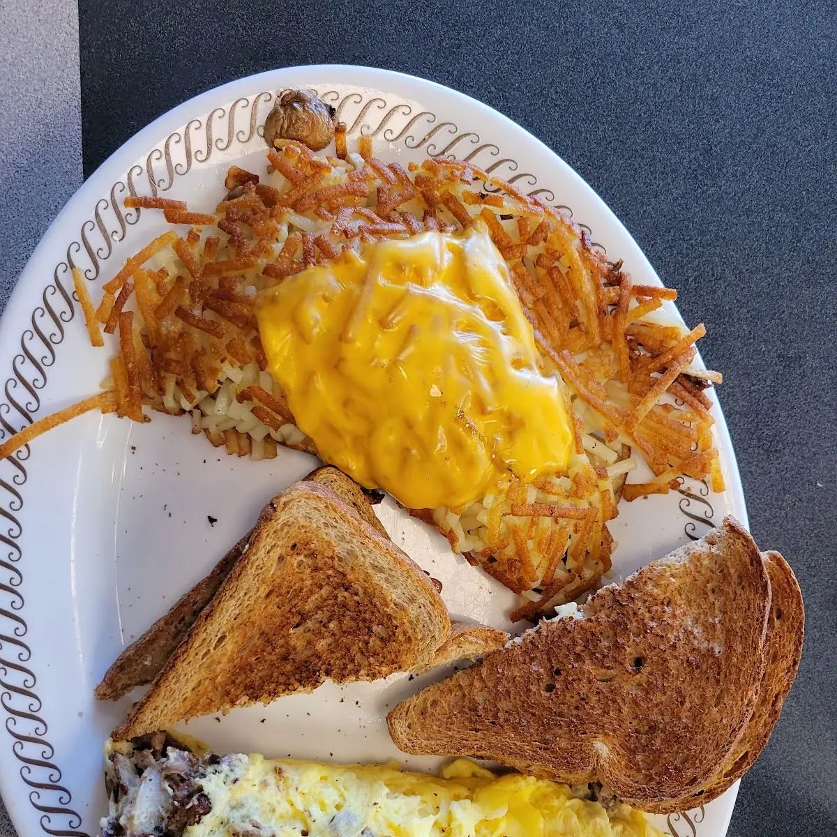 Philly Cheesecake Omelette