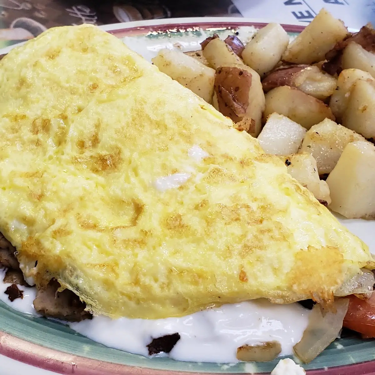 Gyro Omelette