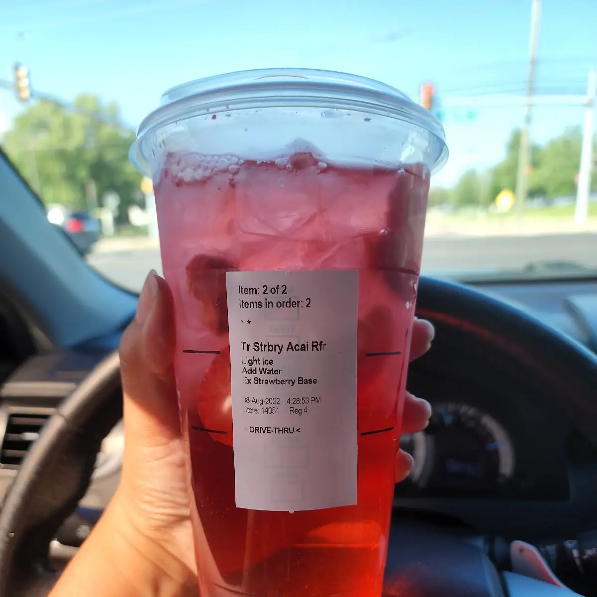 Strawberry Açaí Refresher