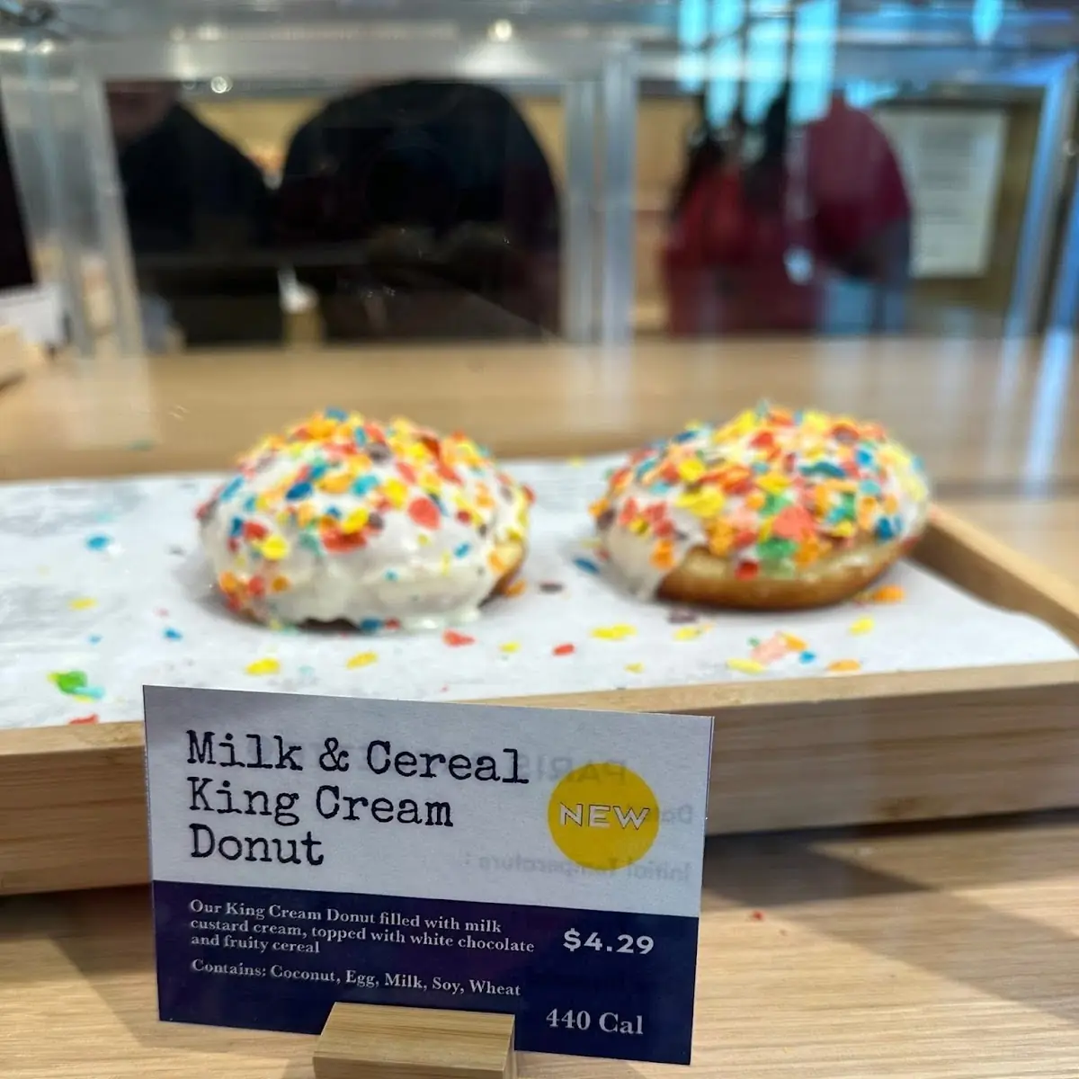 Milk & Cereal King Cream Donut