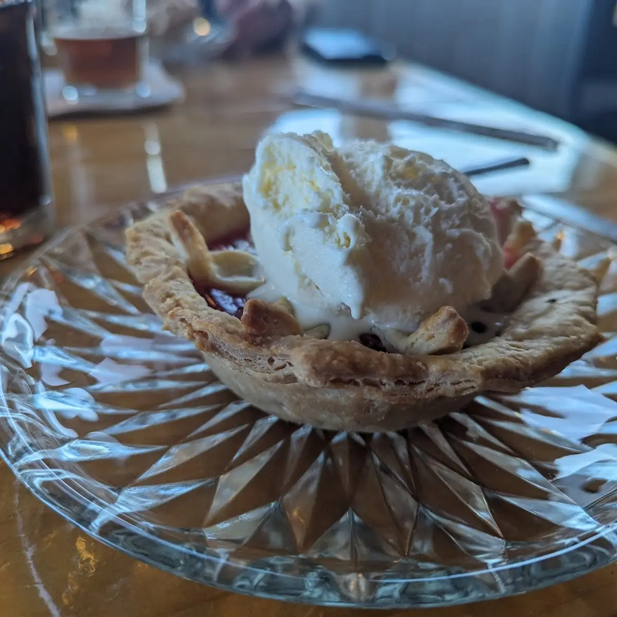 Cherry Pie a La Mode