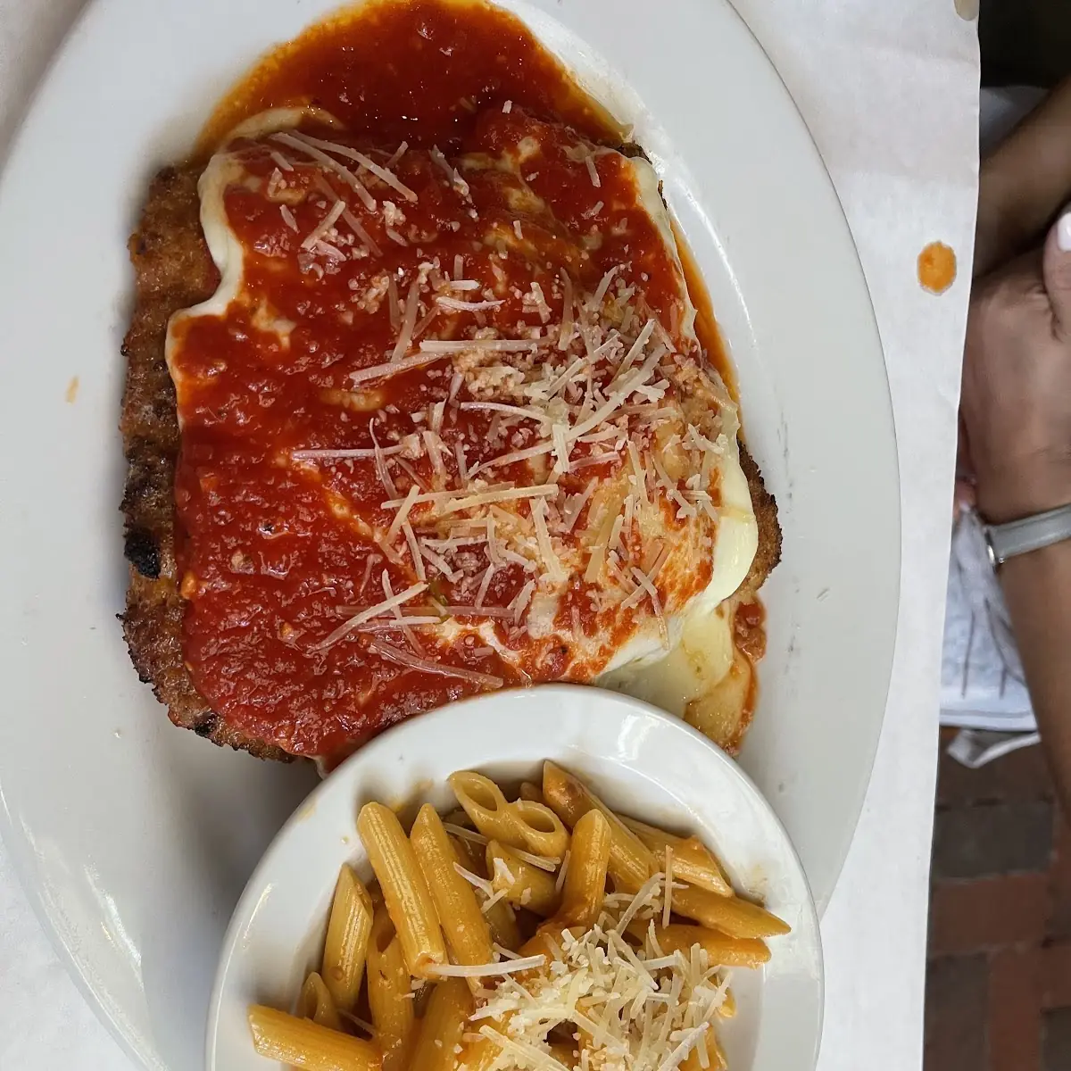 Grilled Chicken Parm Gluten Sensitive
