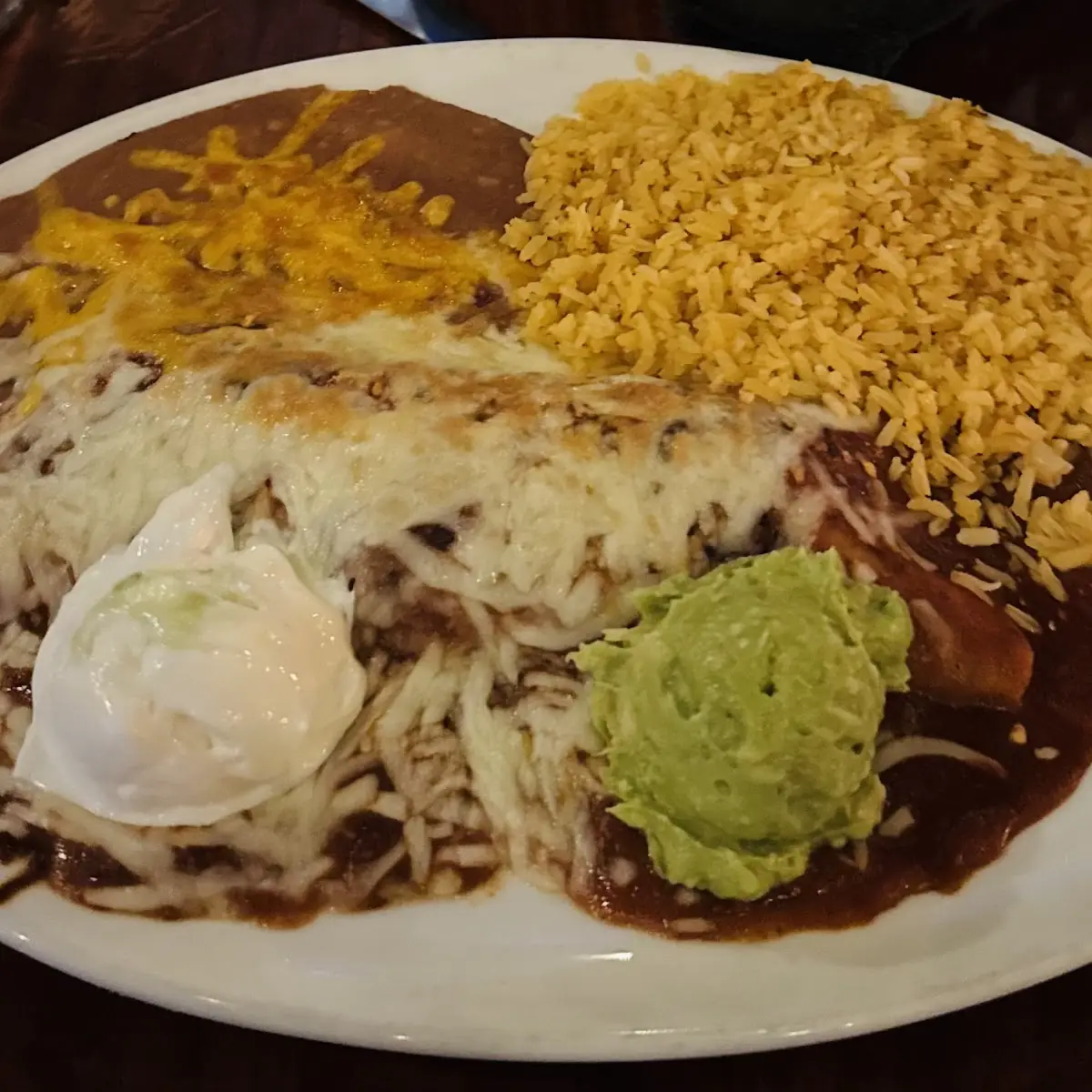 Mole Enchiladas