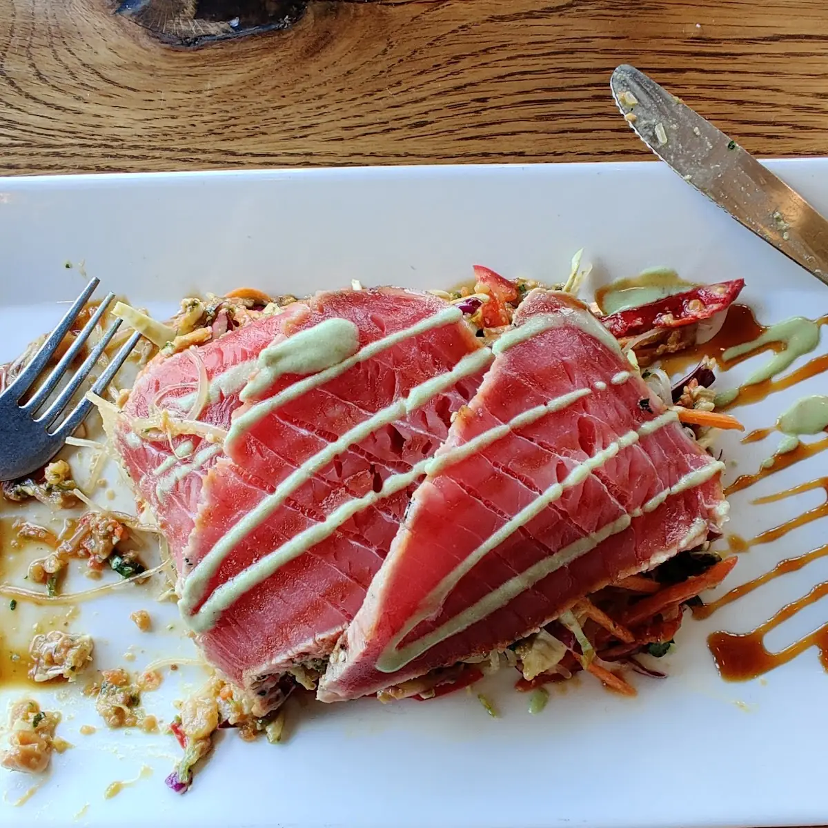 Seared Tuna Appetizer