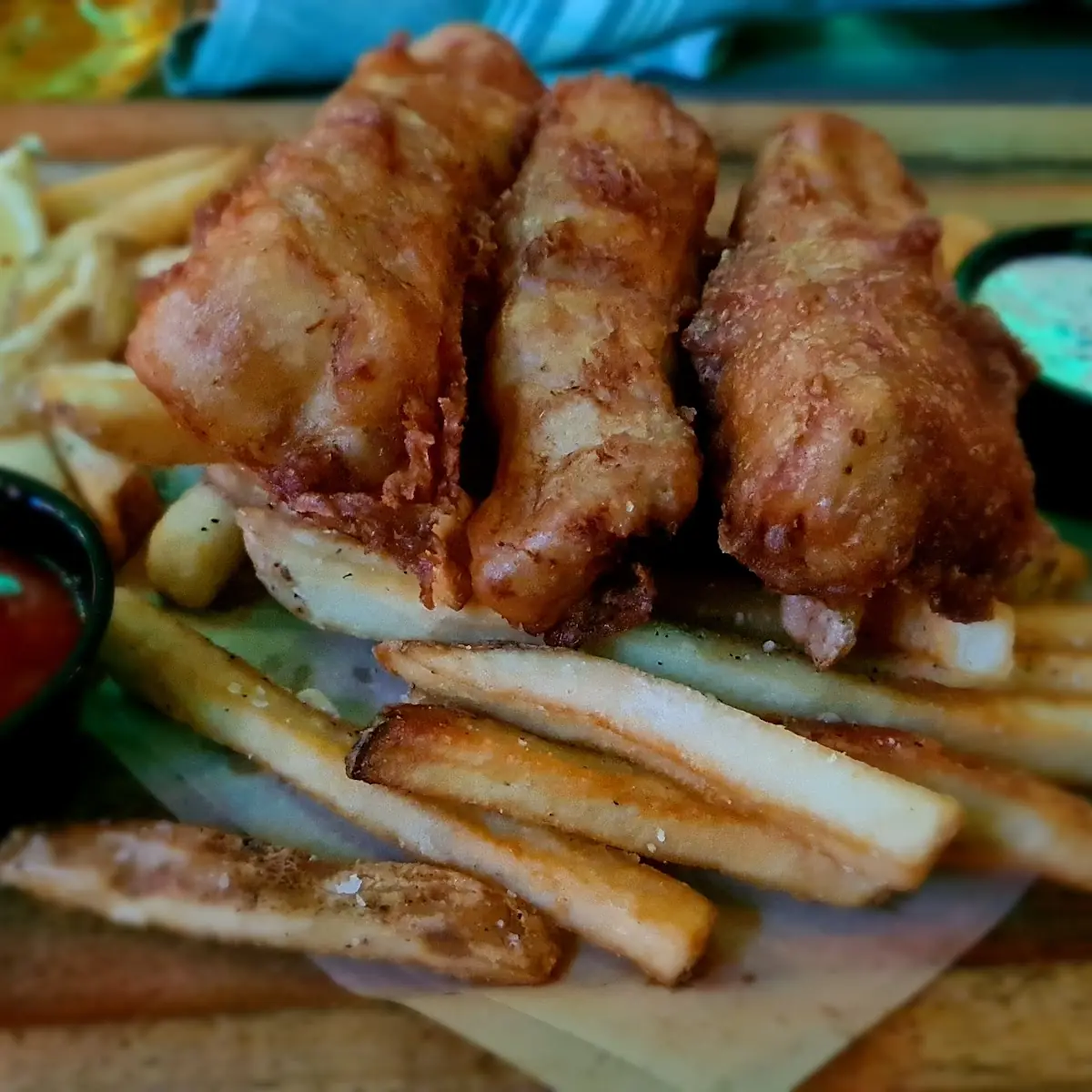 Beer Battered Fish & Chips