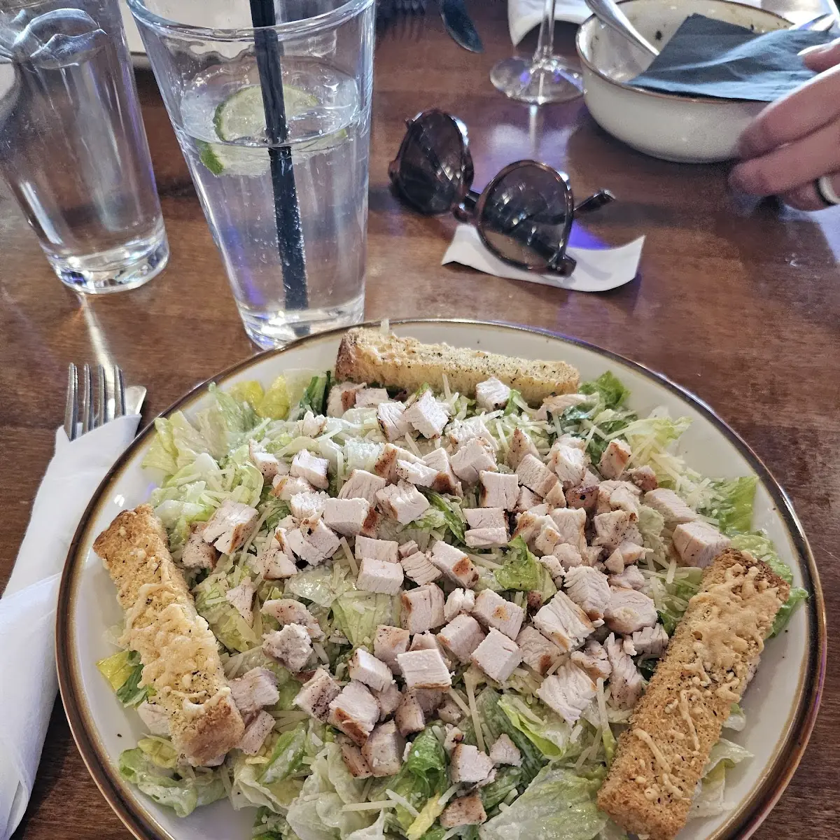 Caesar Salad with Chicken