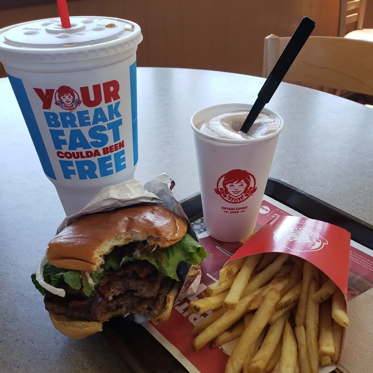 Double Western Bacon Cheese Burger