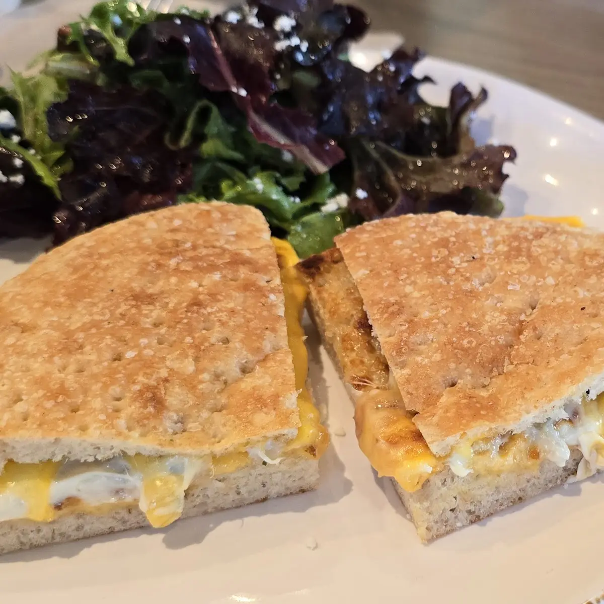 Grilled Cheddar Cheese Sandwich