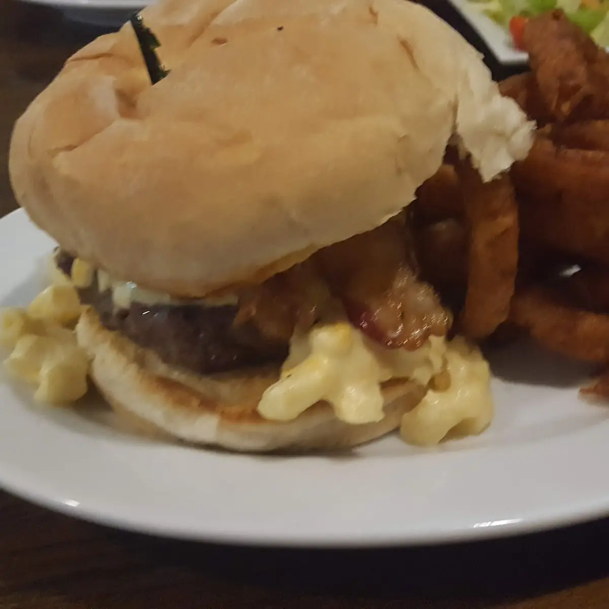 Mac and Cheese Burger