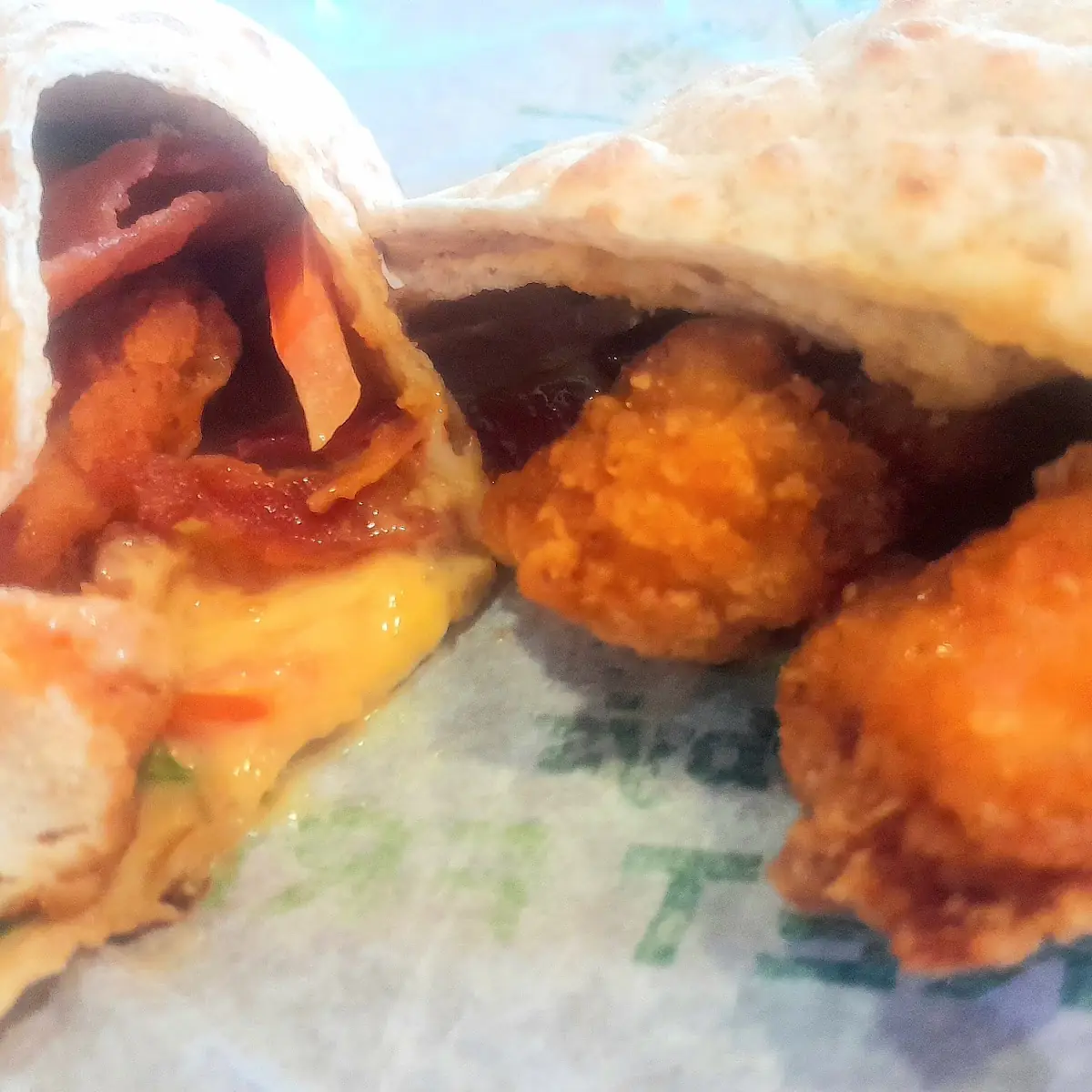 Crispy Chicken Club Wrap
