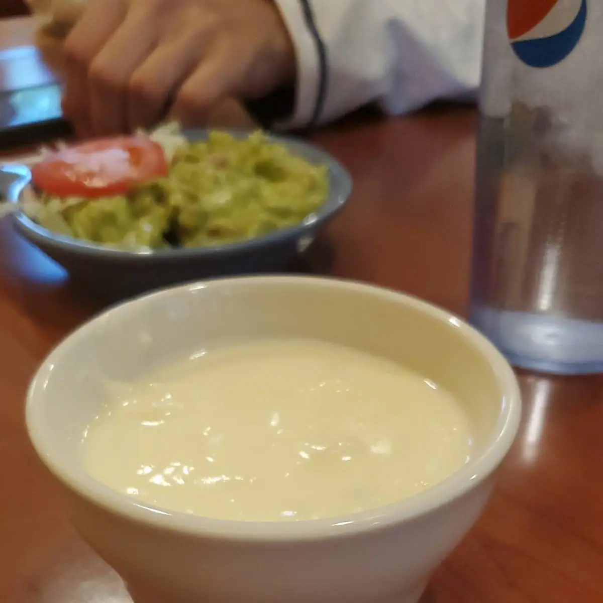 Cup of Cheese Dip