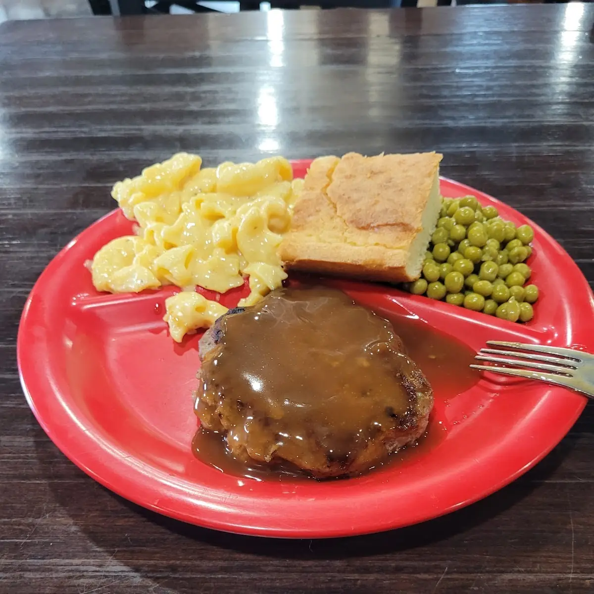 Hamburger Steak with Mac&Chez