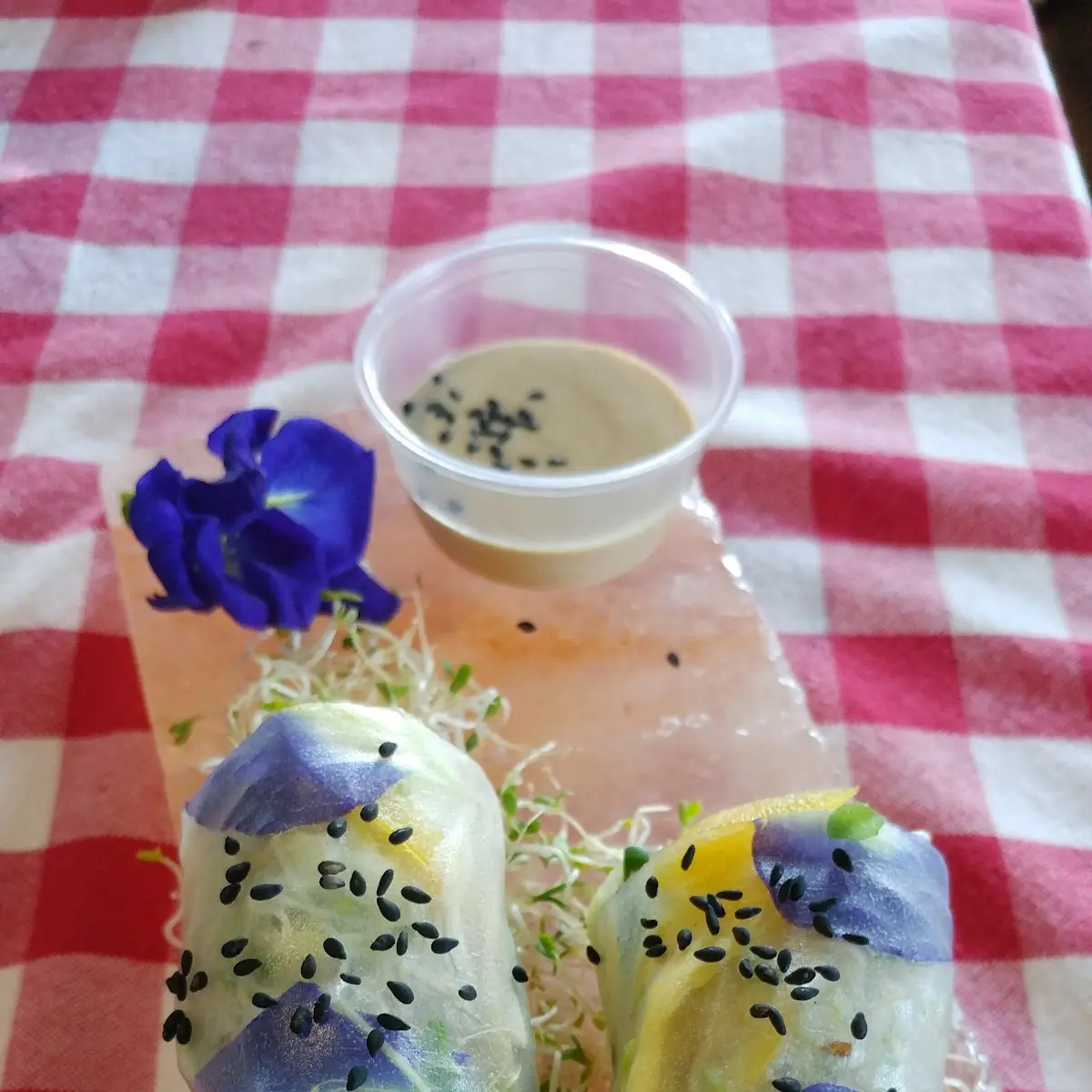 Spring Roll with Ginger Potion