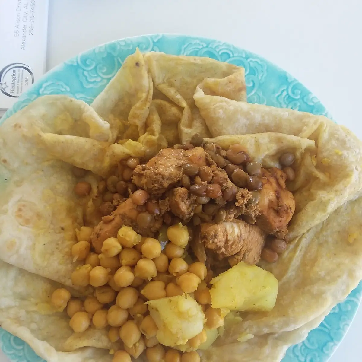 Dhal Puri Roti