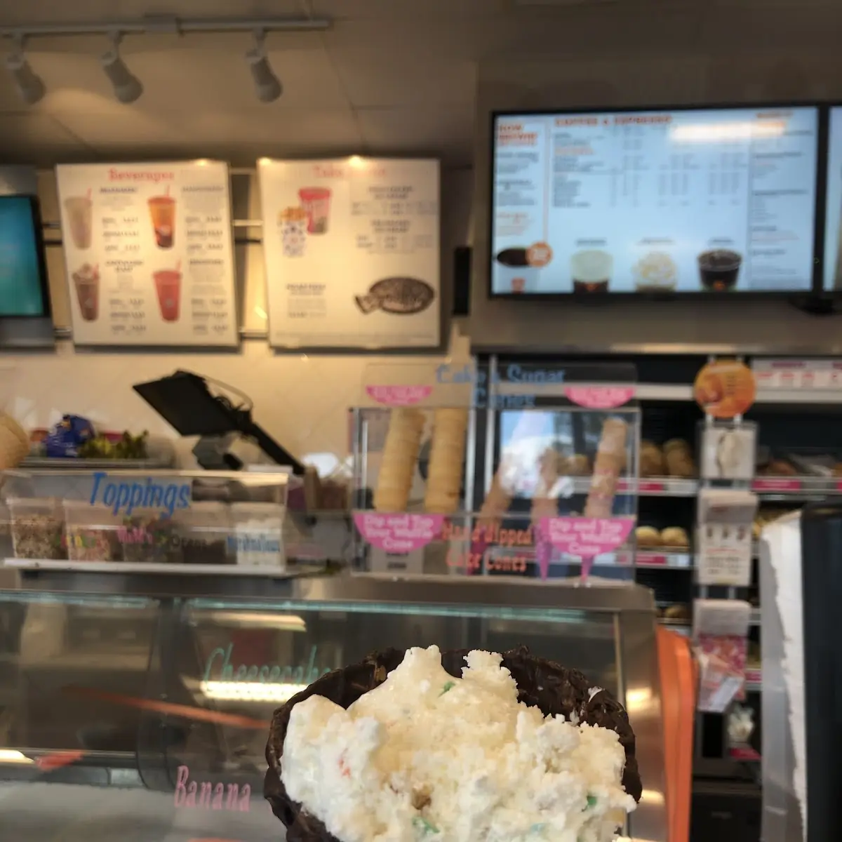 Fresh-Baked Waffle Cone