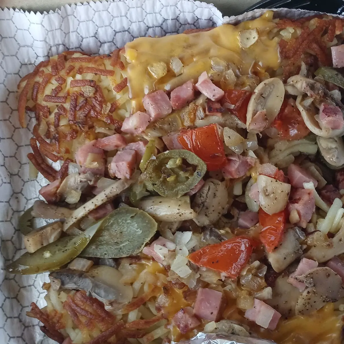 Hash Browns Loaded