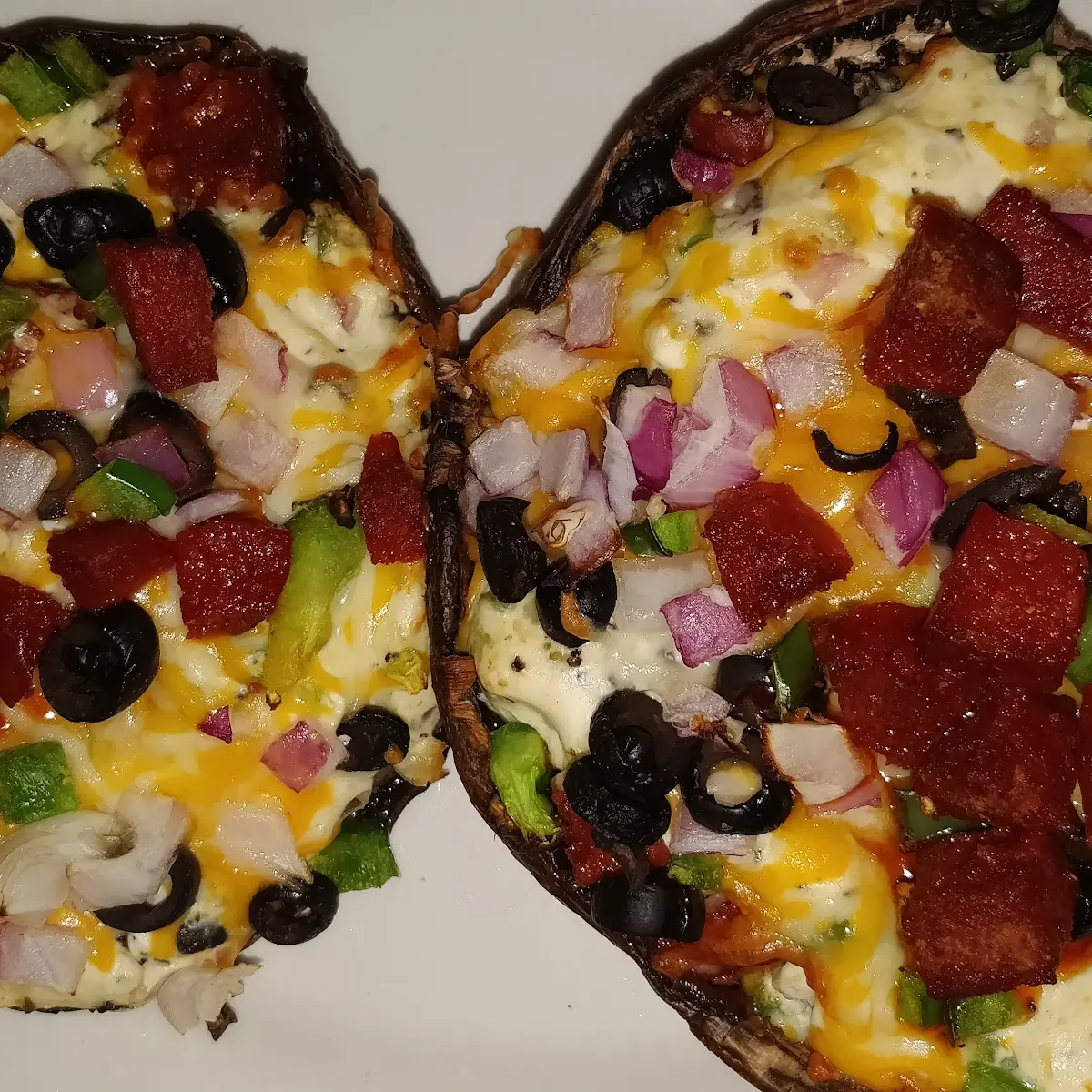 Portobello Mushroom Pizza