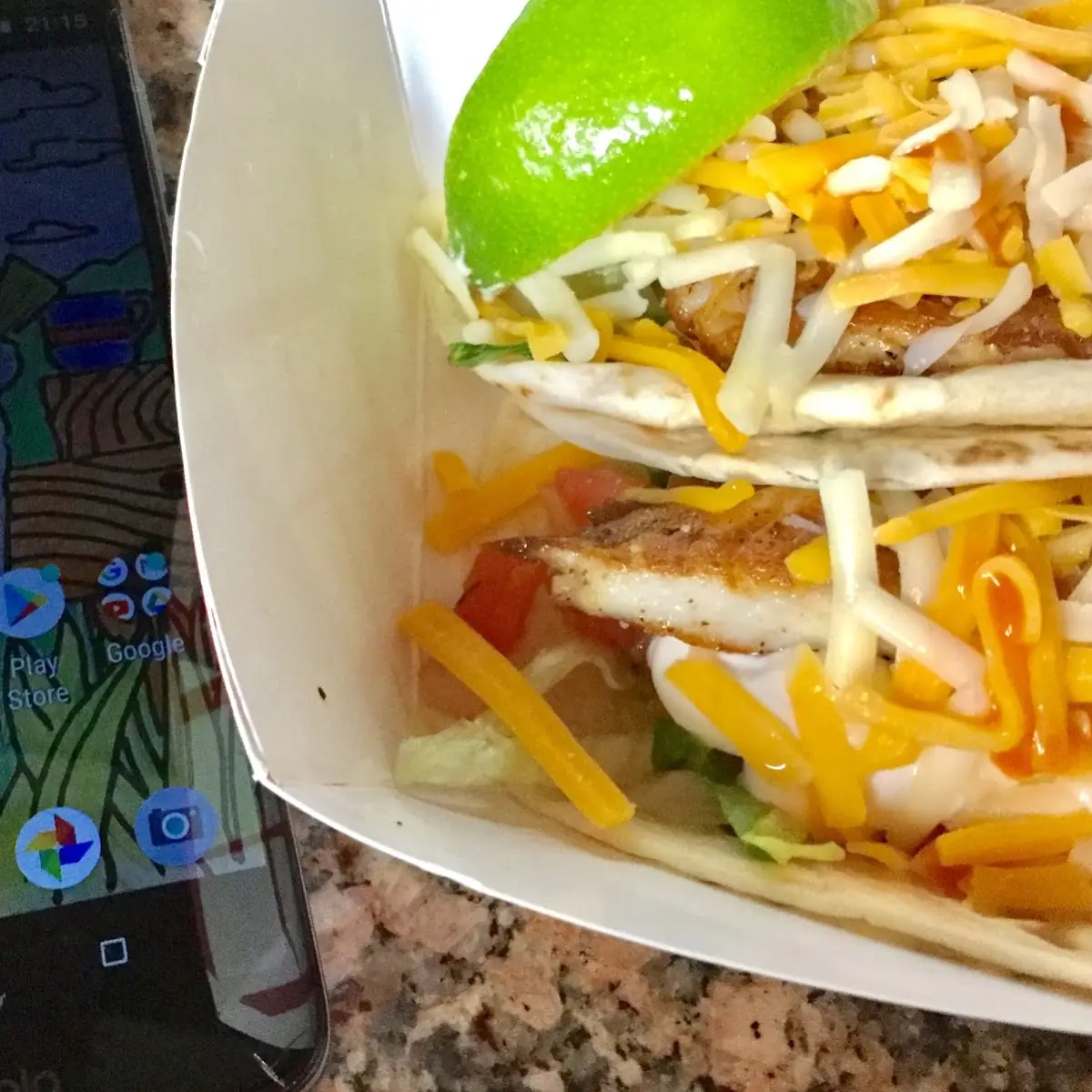 Likely These Are Two Fish Tacos