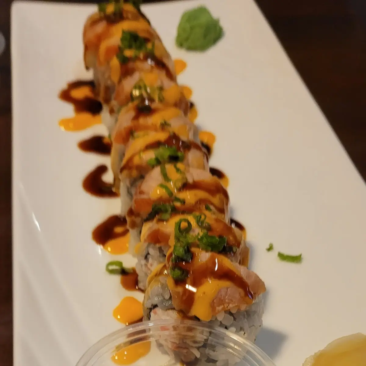 Black Dragon Roll and a Blue Ocean