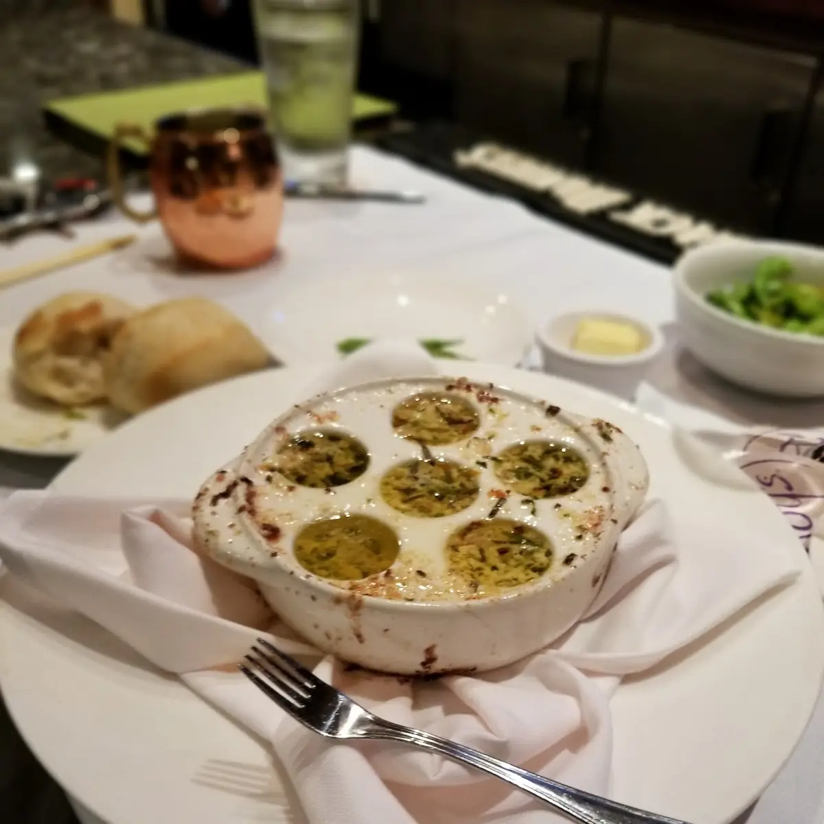 Classic Baked Escargot